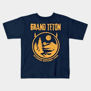 Grand Teton National Park Kids T-Shirt